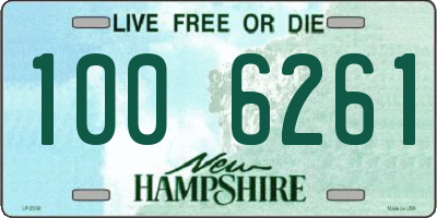 NH license plate 1006261