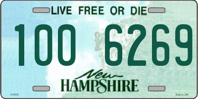 NH license plate 1006269