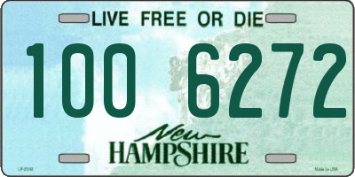 NH license plate 1006272