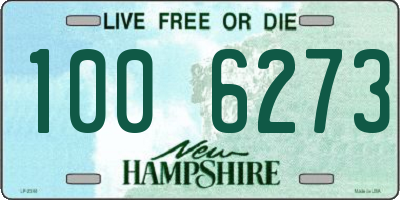 NH license plate 1006273