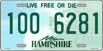 NH license plate 1006281