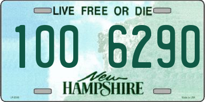 NH license plate 1006290