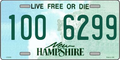 NH license plate 1006299