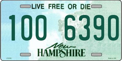 NH license plate 1006390