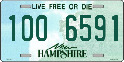 NH license plate 1006591