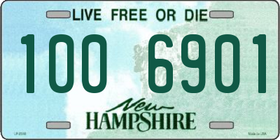 NH license plate 1006901