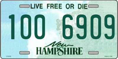 NH license plate 1006909