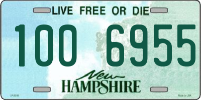 NH license plate 1006955