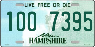 NH license plate 1007395