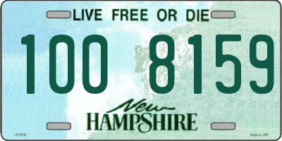 NH license plate 1008159