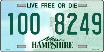 NH license plate 1008249