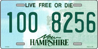 NH license plate 1008256