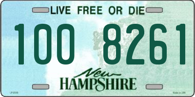 NH license plate 1008261