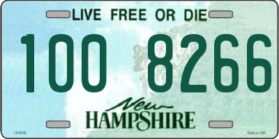 NH license plate 1008266
