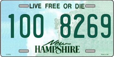 NH license plate 1008269