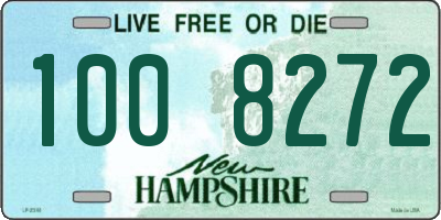 NH license plate 1008272