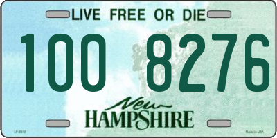 NH license plate 1008276