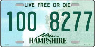 NH license plate 1008277