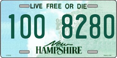 NH license plate 1008280