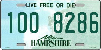 NH license plate 1008286