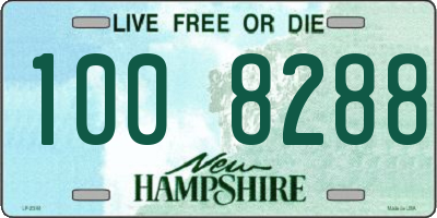 NH license plate 1008288