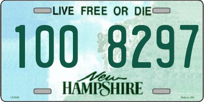NH license plate 1008297