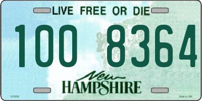 NH license plate 1008364