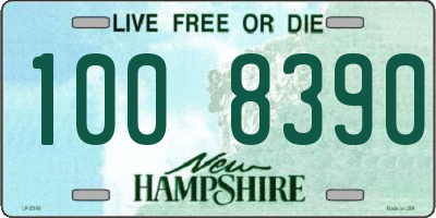 NH license plate 1008390