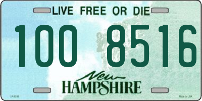 NH license plate 1008516