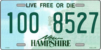 NH license plate 1008527