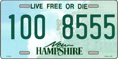 NH license plate 1008555
