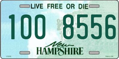 NH license plate 1008556