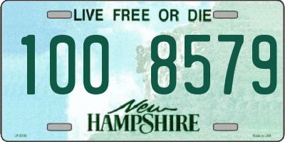 NH license plate 1008579