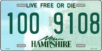 NH license plate 1009108