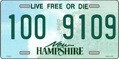 NH license plate 1009109