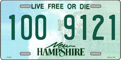 NH license plate 1009121