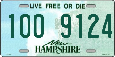 NH license plate 1009124
