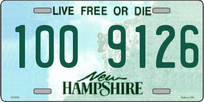 NH license plate 1009126