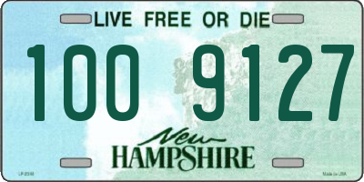 NH license plate 1009127