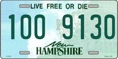 NH license plate 1009130