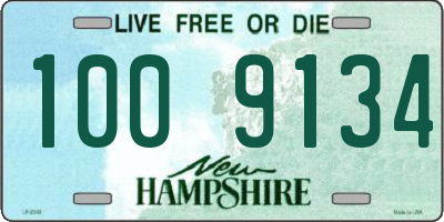 NH license plate 1009134