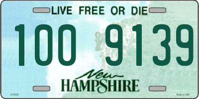 NH license plate 1009139