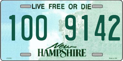 NH license plate 1009142