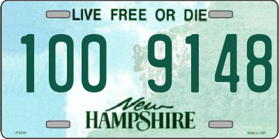 NH license plate 1009148