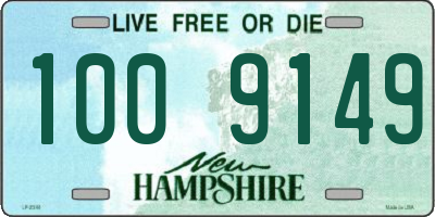 NH license plate 1009149