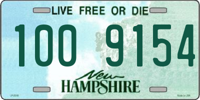 NH license plate 1009154