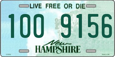 NH license plate 1009156