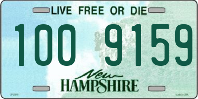 NH license plate 1009159