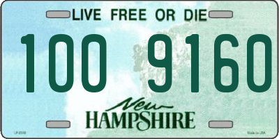 NH license plate 1009160
