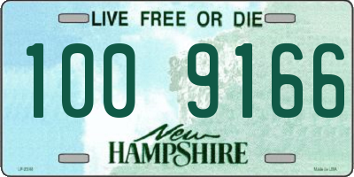 NH license plate 1009166